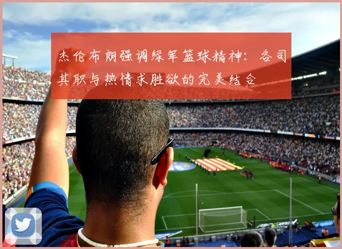 杰伦布朗强调绿军篮球精神：各司其职与热情求胜欲的完美结合